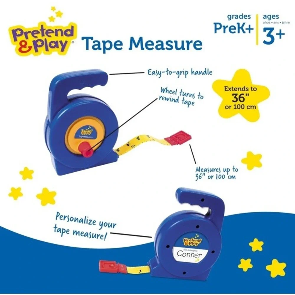 Learning Resources Pretend and Play Tape Measure Jumbo 36